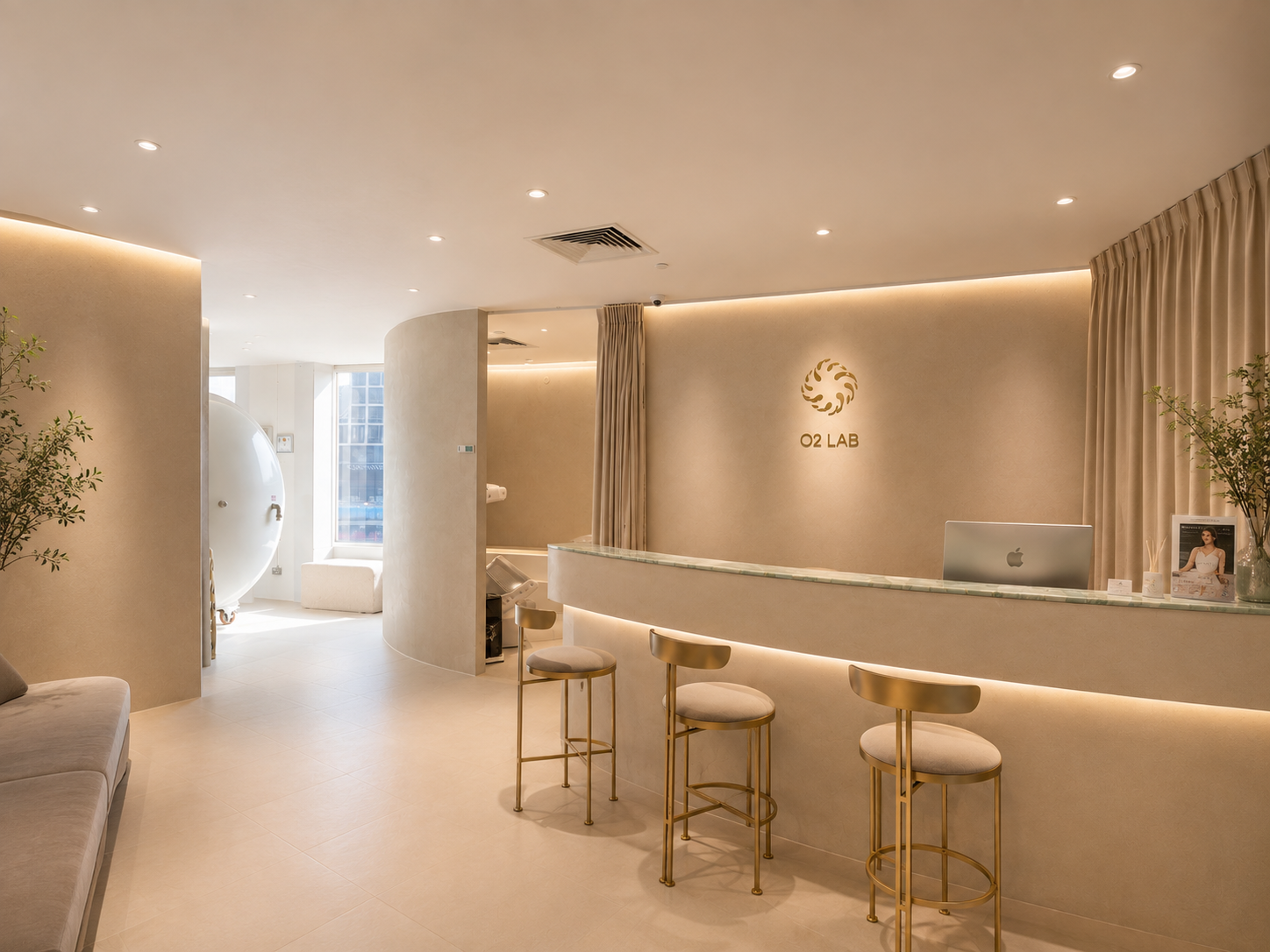 Riverside Point · Flagship interior